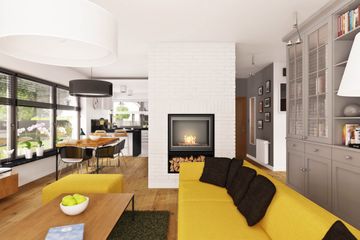  Projekt domu Hary II (BBG1005) - projekt domu parterowego - Zdjęcie 11