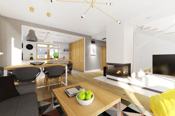  Projekt domu Fabian I (BBG1033) - projekt domu parterowego z poddaszem - Zdjęcie 6