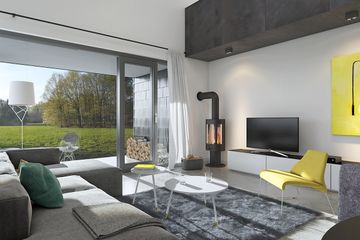  Projekt domu Ciekawy 1 (WAW1086) - projekt domu parterowego z poddaszem - Zdjęcie 8