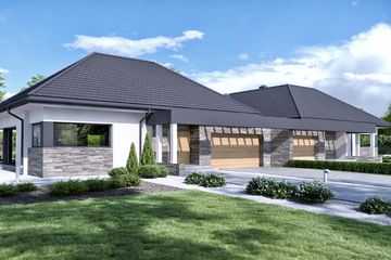  Projekt domu HomeKoncept 42 B (KRX1048) - projekt domu parterowego - Zdjęcie 1