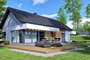  Projekt domu HomeKoncept 45 (KRX1050) - projekt domu parterowego - Zdjęcie 5