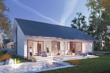  Projekt domu Accessorius I G2 (SLS1089) - projekt domu parterowego - Zdjęcie 2