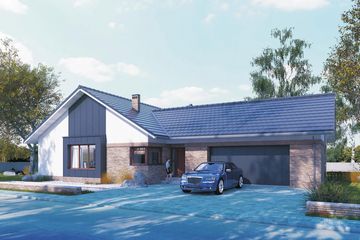  Projekt domu Accessorius I G2 (SLS1089) - projekt domu parterowego - Zdjęcie 1