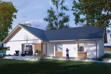 Projekt domu Compressus I g1 (SLS1091) - projekt domu parterowego - Zdjęcie 2