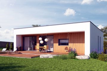  Projekt domu Obliquus I G1 (SLS1092) - projekt domu z pełnym piętrem - Zdjęcie 4