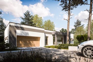  Projekt domu Dawid (PRA1357) - projekt domu parterowego - Zdjęcie 3