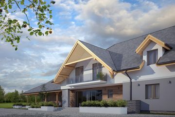  Projekt pensjonatu Libera Pensjonat, Hotel, Dom weselny (BSA2107) - projekt pensjonatu parterowego z poddaszem - Zdjęcie 4