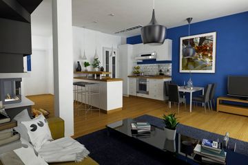  Projekt domu Radosna z garażem 1-st. bliźniak [A-BL1] (WRF1668) - projekt domu parterowego z poddaszem - Zdjęcie 3