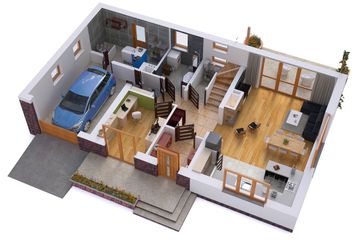  Projekt domu BW-03 wariant 7 (JGC1167) - projekt domu parterowego z poddaszem - Zdjęcie 4