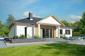  Projekt domu Lucia VIII DCB88g (WOB1659) - projekt domu parterowego - Zdjęcie 7