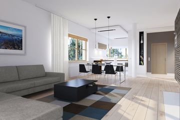  Projekt domu E-180 (WAX1084) - projekt domu parterowego - Zdjęcie 3