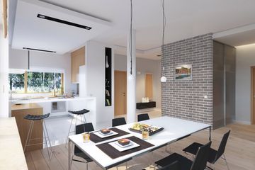  Projekt domu E-183 (WAX1086) - projekt domu parterowego - Zdjęcie 4