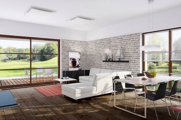  Projekt domu E-184 (WAX1087) - projekt domu parterowego - Zdjęcie 3