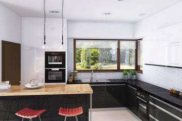  Projekt domu E-184 (WAX1087) - projekt domu parterowego - Zdjęcie 5