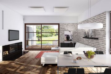  Projekt domu E-184 (WAX1087) - projekt domu parterowego - Zdjęcie 6