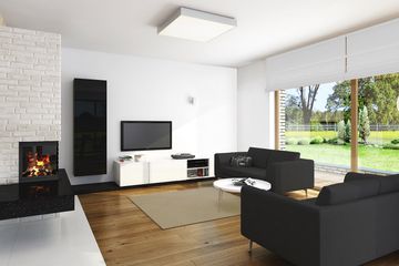  Projekt domu E-198 (WAX1098) - projekt domu parterowego z poddaszem - Zdjęcie 6