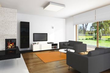  Projekt domu E-199 (WAX1099) - projekt domu parterowego z poddaszem - Zdjęcie 6