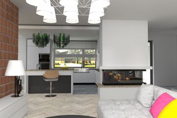  Projekt domu TK176 (WAK1078) - projekt domu parterowego - Zdjęcie 12