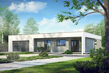  Projekt domu Aktywny D23 (WWB1019) - projekt domu parterowego - Zdjęcie 1