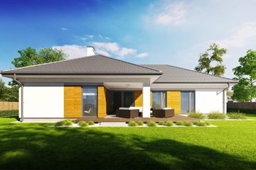  Projekt domu Kate I (BBG1034) - projekt domu parterowego - Zdjęcie 3