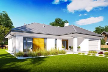  Projekt domu Kate I (BBG1034) - projekt domu parterowego - Zdjęcie 4