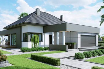  Projekt domu HomeKoncept 46 (KRX1051) - projekt domu parterowego - Zdjęcie 4