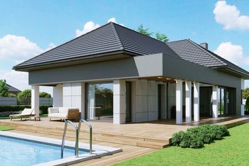  Projekt domu HomeKoncept 46 (KRX1051) - projekt domu parterowego - Zdjęcie 1