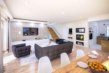  Projekt domu Padme (WOE1108) - projekt domu parterowego - Zdjęcie 9