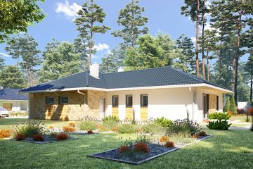  Projekt domu Tamara Polo (1596) (KRD2747) - projekt domu parterowego - Zdjęcie 2