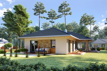  Projekt domu Tamara Polo (1596) (KRD2747) - projekt domu parterowego - Zdjęcie 3