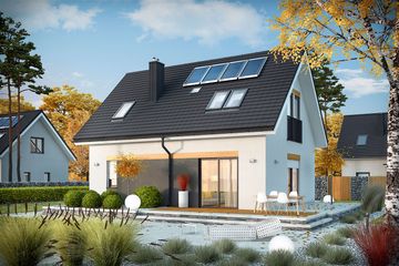  Projekt domu Witek II energo (WRC2667) - projekt domu parterowego z poddaszem - Zdjęcie 3