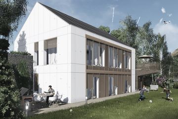  Projekt domu Das haus III (WOX1015) - projekt domu z pełnym piętrem - Zdjęcie 1