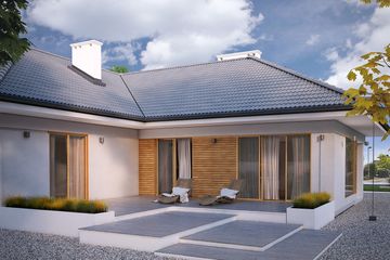  Projekt domu Ambrozja 9 (BSA2110) - projekt domu parterowego - Zdjęcie 4