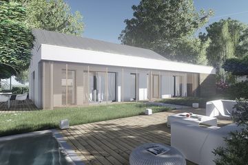  Projekt domu Das haus I (WOX1013) - projekt domu parterowego z poddaszem - Zdjęcie 2