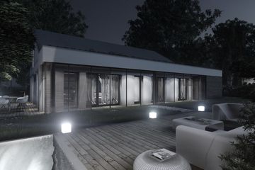  Projekt domu Das haus I (WOX1013) - projekt domu parterowego z poddaszem - Zdjęcie 3