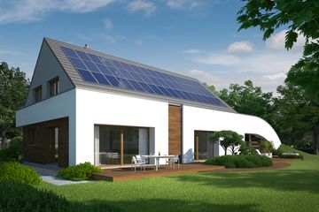  Projekt domu Maja (WOX1023) - projekt domu parterowego z poddaszem - Zdjęcie 3