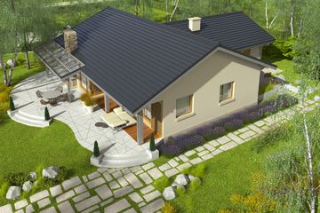  Projekt domu Selena II G1 (30 stopni) (WRC2668) - projekt domu parterowego - Zdjęcie 2
