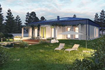  Projekt domu Parterowy I (WOX1039) - projekt domu parterowego - Zdjęcie 1