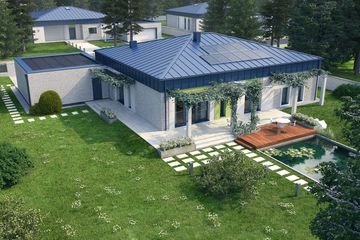  Projekt domu Parterowy I (WOX1039) - projekt domu parterowego - Zdjęcie 2