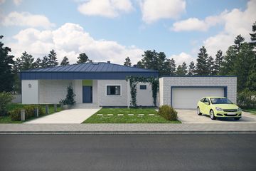  Projekt domu Parterowy I (WOX1039) - projekt domu parterowego - Zdjęcie 3