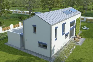  Projekt domu Południowy (WOX1042) - projekt domu z pełnym piętrem - Zdjęcie 3