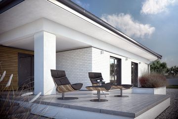  Projekt domu Ariel 7 (BSA2109) - projekt domu parterowego z poddaszem - Zdjęcie 4