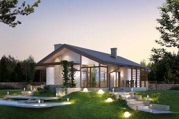  Projekt domu Lara (BSA1370) - projekt domu parterowego - Zdjęcie 5