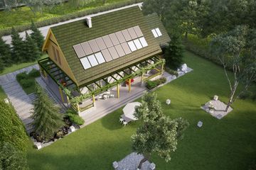  Projekt domu Wiosenny (WOX1070) - projekt domu parterowego z poddaszem - Zdjęcie 3