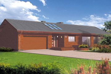  Projekt domu Równik II (WRH1217) - projekt domu parterowego - Zdjęcie 9