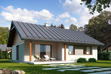  Projekt domu Nikos (BSE1111) - projekt domu parterowego - Zdjęcie 2