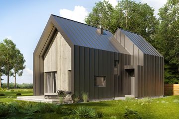  Projekt domu letniskowego House S (WRG1060) - projekt domu parterowego - Zdjęcie 1