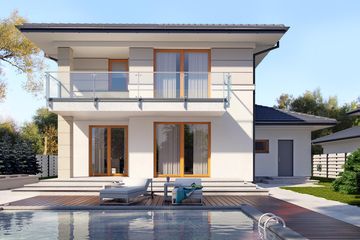  Projekt domu Karat 2 (BSE1112) - projekt domu z pełnym piętrem - Zdjęcie 2