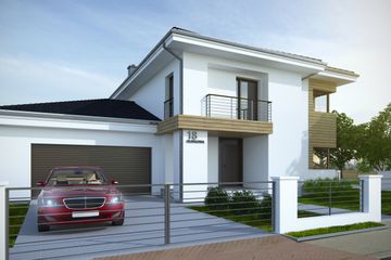  Projekt domu Dubonet (BSG1002) - projekt domu z pełnym piętrem - Zdjęcie 1