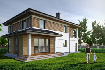  Projekt domu Hot moon (BSG1003) - projekt domu z pełnym piętrem - Zdjęcie 2